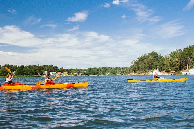 3-day kayaking adventure around Vaxholm in Stockholm Archipelago - self guided - Safety briefing and route planning, before you go off on your own