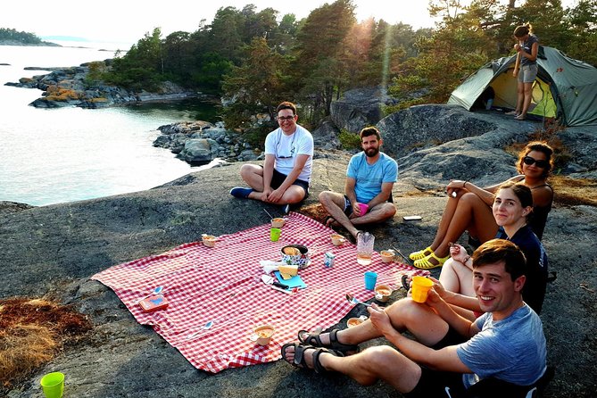 3-Day Stockholm Archipelago Kayaking and Camping Tour - The stops on shore: villages, walking breaks, and optional swims or fishing