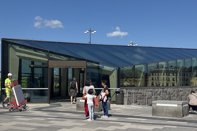 ABBA journey in Stockholm to Viggsö with Meal | 6,5 Hours - Starting at Slussen, meeting at Södermalmstorg, and getting moving fast