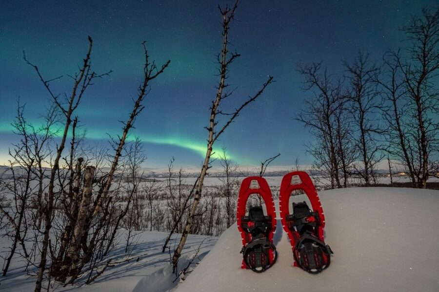 Abisko: Aurora Snowshoeing - What you actually do during the 3 hours