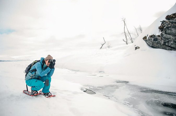 Abisko Daytime Photo Hike Snowshoe Adventure Tour - Group size and the value of attention