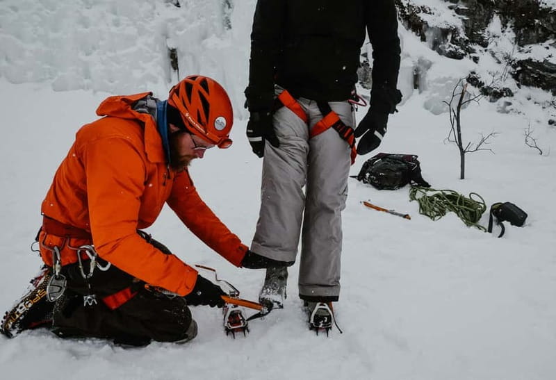 Abisko: Ice Climbing for All Levels with Certified Guide - The van ride to the icefall: short time, big payoff