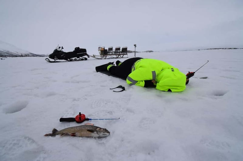 Abisko: Ice Fishing Experience - From Abisko to the Ice: Pickup, Transport, and Choosing the Right Lake