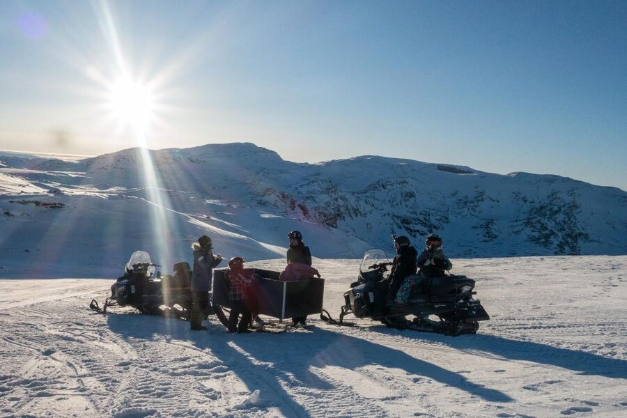 Abisko: Snowmobile Sled Expedition with Snack and Hot Drink - Meeting Point to Saddle Time: How the 2-Hour Plan Runs