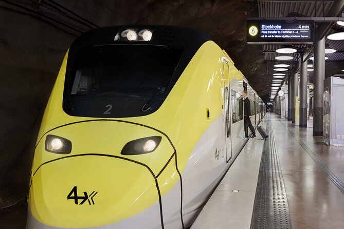 Arlanda Express Train Airport and Stockholm City Transfer - The Point of This Transfer: Less Stress, More Stockholm