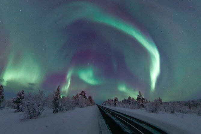 Aurora Borealis Tour in Kiruna - Lapland with Stejk Street Food - Kiruna at dusk: tipi dinner, then you go hunting