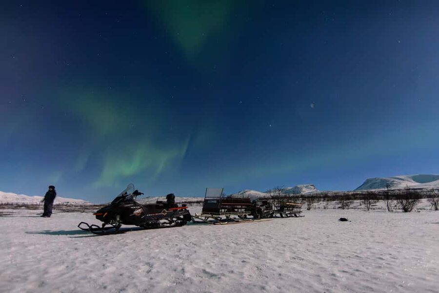 Aurora Snowmobile Sled Tour - Abisko’s aurora advantage, and why light pollution is the real villain