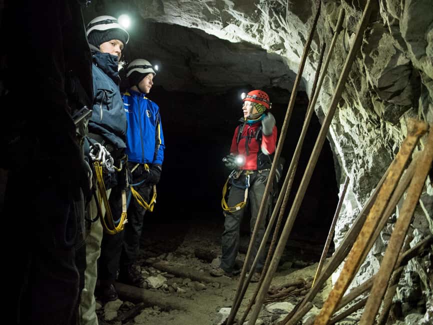 Borlänge: Underground Mine Adventure Tour - Underground Lakes, Crystal Clarity, And Natural Ice
