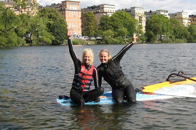 Dynamic Windsurfing Beginner class Day1 - Day1 in Stockholm: a 2.5 hour lesson that actually teaches basics