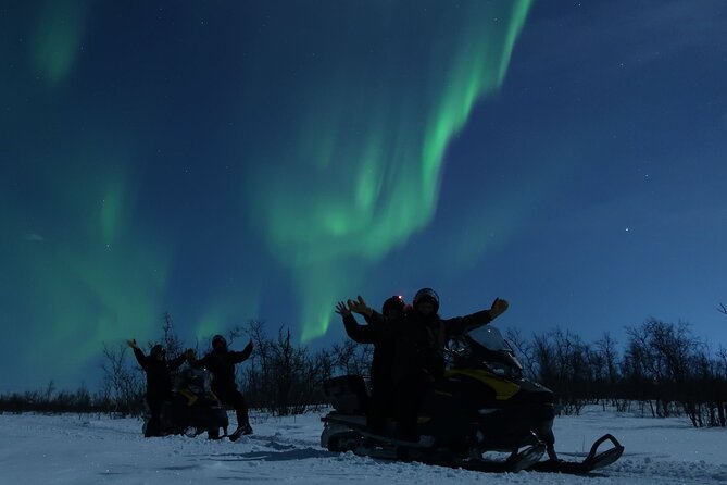 Enjoy the Aurora show on top of the mountain inc tipi dinner - Getting picked up in Kiruna, and why timing matters