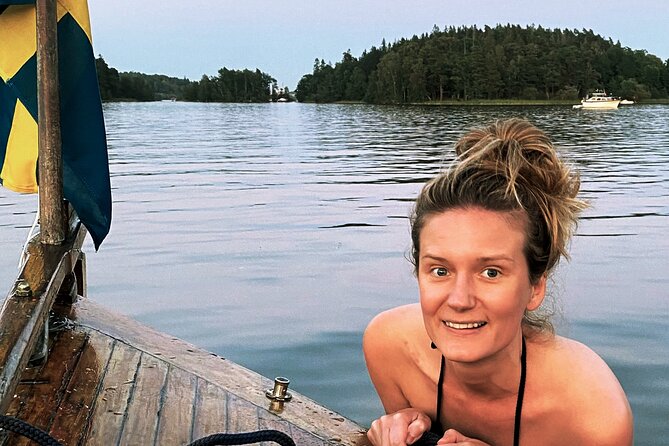 Escape to Idskär by Vintage Wooden Boat - What’s included: fika and life jackets, plus what you need to bring