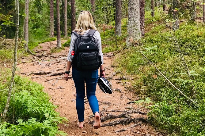 Forestbathing Slow Walking and Healing Spring Water, Stockholm - Filling bottles at the spring, plus grounding tips that make it practical