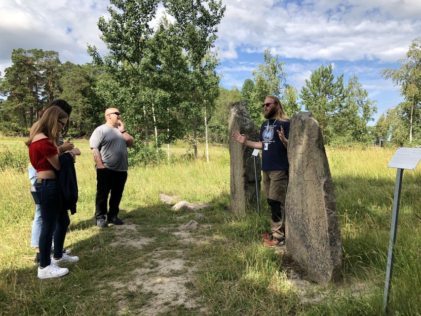 From Stockholm: Viking Culture and Heritage Small Group Tour - Jarlabanke Bridge and the causeway entrance: runes you can read with context