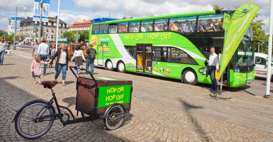 Gothenburg: 24 Hour Hop On–Hop Off Bus and Boat Tour - The bus ride: double-decker comfort plus six-language audio