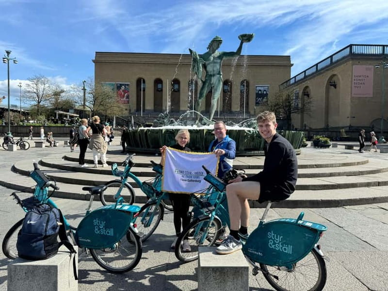 Gothenburg: City Highlights Bike Tour with Transfer - How the 2.5 hours work with private pacing