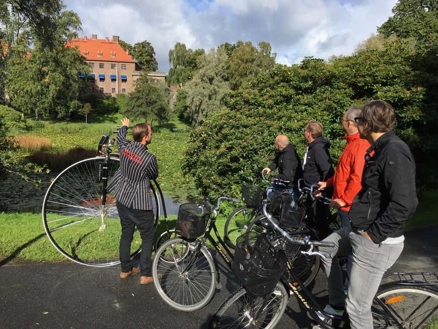 Gothenburg: Guided City Bike Tour with Local Guide - Starting on a bright truck, with Nils and your helmet