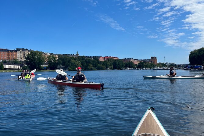 Guided Kayak Tour in Central Stockholm - Guides who teach, not just point