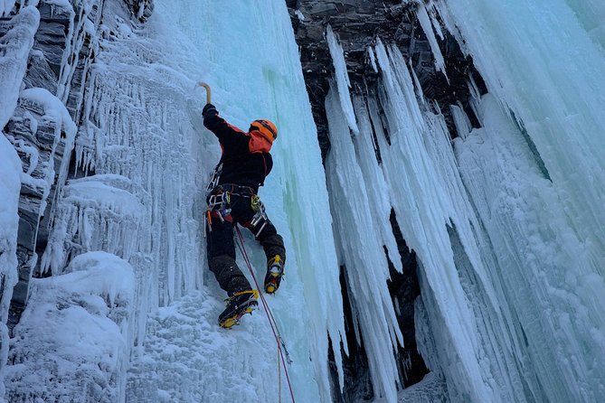 Ice Climbing Experience with Certified Guide - Key things that make this Abisko ice climbing different