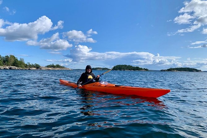 Kayak Tour in the Stockholm Archipelago with Lunch Meal - Baltic Sea swim option, and how to stay dry without stressing