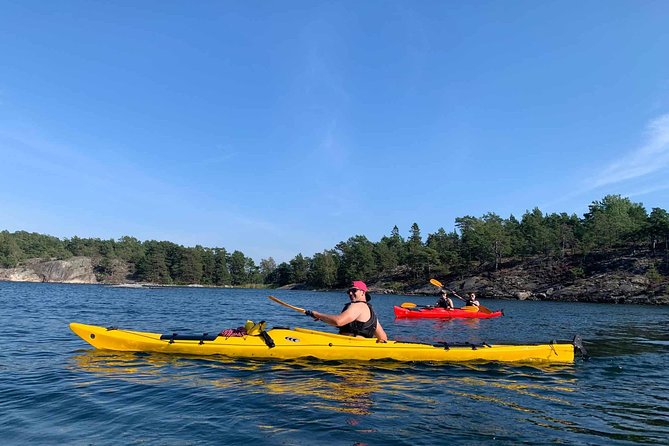 Kayak Tour in the Stockholm Archipelago with Lunch Meal - Paddling between quiet islands, spotting wildlife, and staying calm