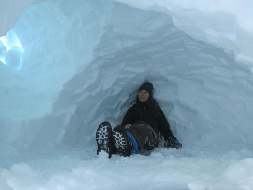 Kiruna: Build your own igloo overnight Tour - Dinner, Northern Lights odds, and the first moments inside your igloo
