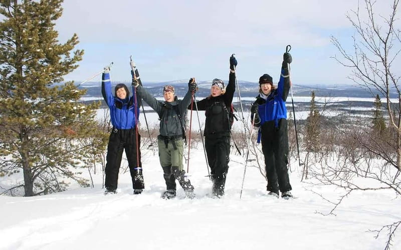 Kiruna: Snowshoe Trek with Warm Beverage and Sandwich - The Trek Climb: About 45 Minutes Up in Swedish Lapland