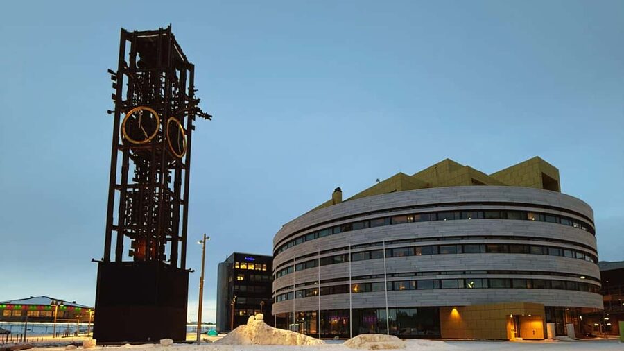 Kiruna Walking Tour with Kin Museum - Meeting at Kiruna Central Library and the Aurora Building Start
