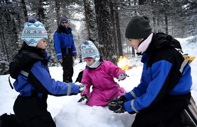 Luleå : Nordic Winter Skills - 3 hours including lunch - Nordic Winter Skills near Brändön Lodge, the real point of the trip