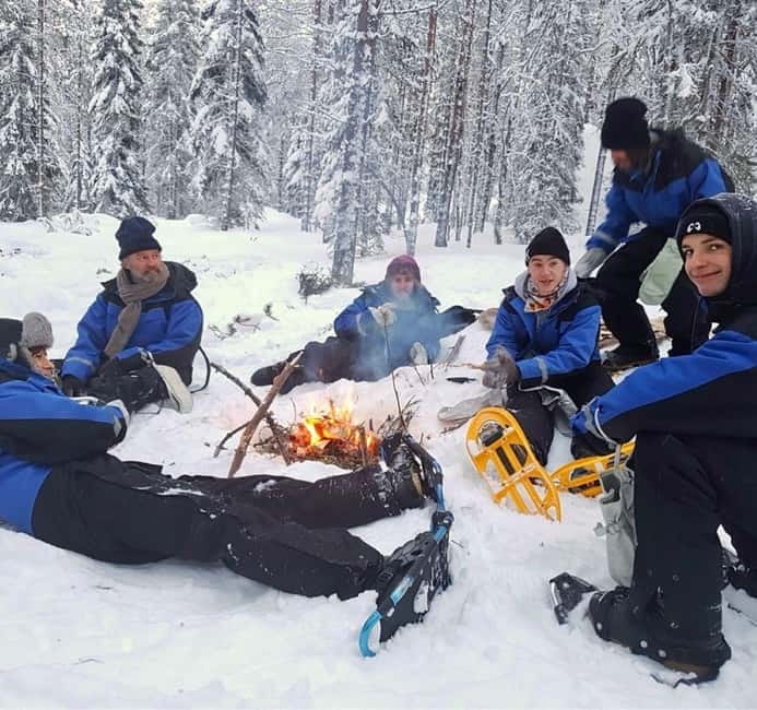 Luleå : Nordic Winter Skills - 3 hours including lunch - From Luleå to the forest: what the van time is really for