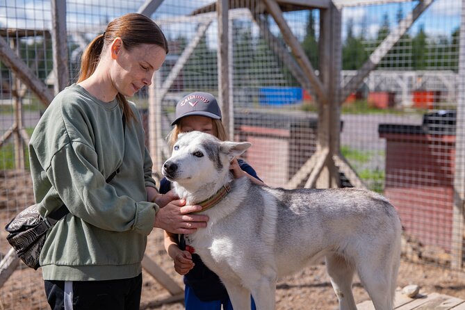 Meet 70 Huskies and Enjoy a short ATV Tour with the Huskies - Snacks by the open fire, and why the timing works