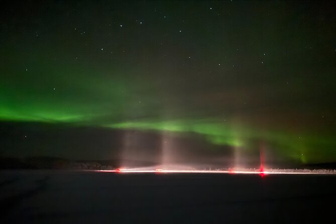 Northern Light Snowmobile Tour in Kiruna - Mid-tour break with lingonberry juice and snacks
