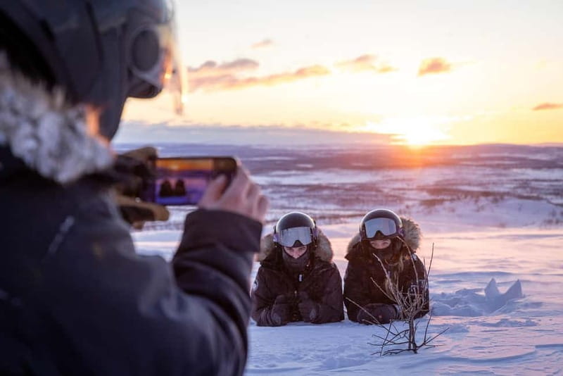 Once-in-a-lifetime Snowmobile Safari to Lapland Viewpoint - Why this Kiruna snowmobile safari feels premium