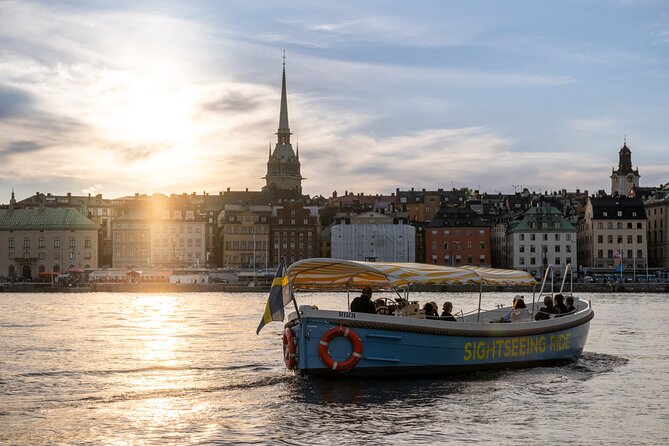 Open Electric Boat Ride in Stockholm with Live-Guide - Key highlights you’ll feel right away