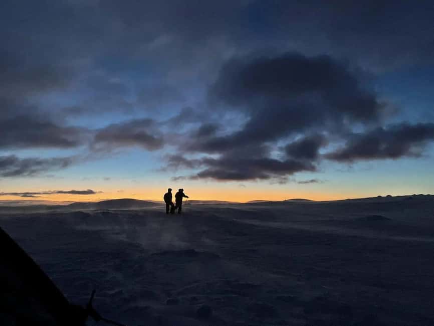 Sälen: Northern Lights Snowshoe Adventure with Pickup - Snowshoe trek through quiet snow, guided with real purpose