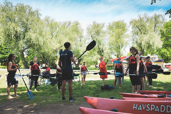 Self-Guided Kayak Adventure In Central Stockholm (One-man kayak) - A Self-Guided Stockholm Kayak That Trades Crowds for Control