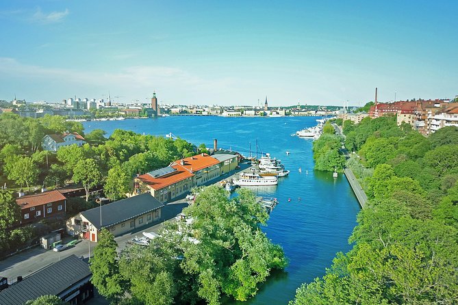 Self-Guided Kayak Adventure In Central Stockholm (Two-man kayak) - Gamla Stan from sea level, cobblestones and royal-area sightlines