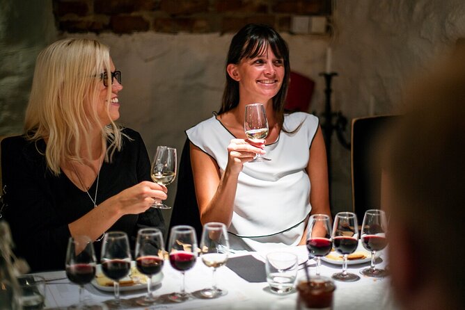 Shared Wine Tasting Experience in Gamla Stan Stockholm - A Cozy Gamla Stan Cellar at 8:00 pm