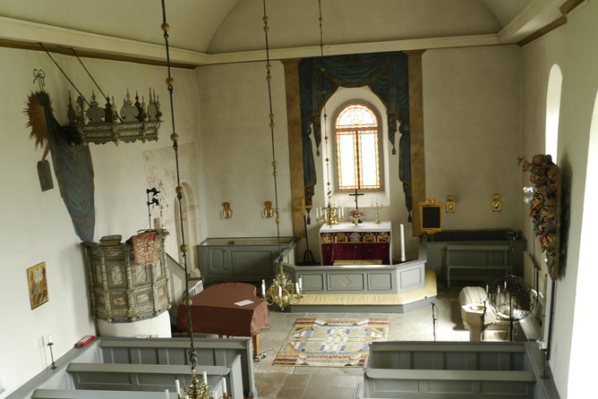 Small Group Swedish Church History 5h Tour to the countryside from Stockholm - Täby Church: late 15th-century frescoes and the art of church walls