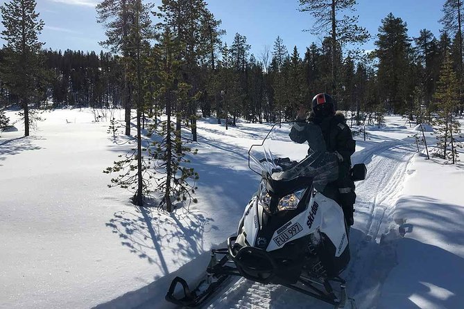 Snowmobile Arctic Adventure - Lunch by an Open Fire in a Rural Wooden Hut