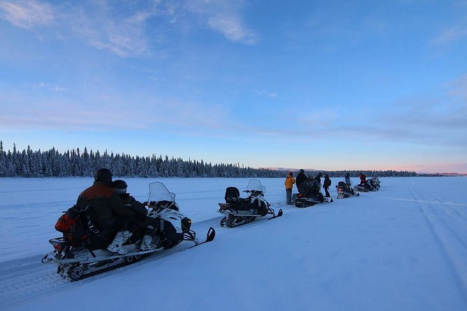 Snowmobile Arctic Adventure - Two People Per Snowmobile: Switching Drivers Without Stress