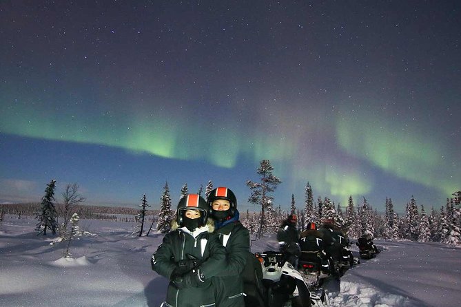 Snowmobile Aurora Expedition with dinner - The Real 5-Hour Flow: Meeting, Minivan Ride, Tracks, and the Hut Dinner