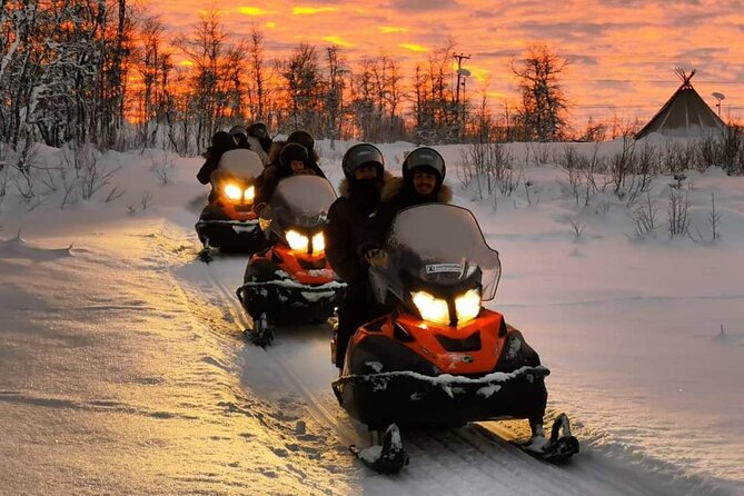 Snowmobile Safari to Lapland viewpoint - Kiruna Snowmobile Safari to the Lapland Viewpoint, what the $369.27 buys you