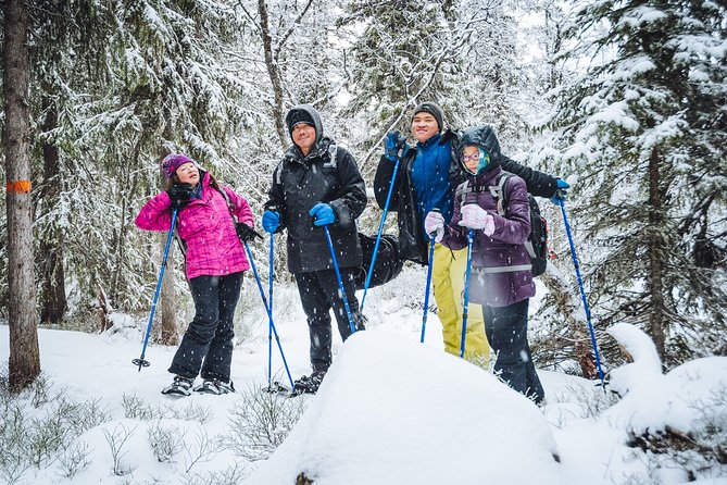 Snowshoe Winter Hike from Stockholm - From Tideliusgatan 62 to real winter: how the day starts