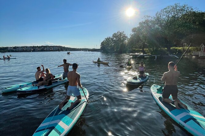 Stand up Paddling in Central Stockholm - Getting to Karlbergs strand 6A without stress