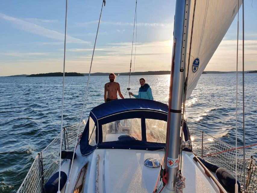 Stockholm: Archipelago Sailing Adventure with Island Chill - Docking in a nature harbor, not a marina