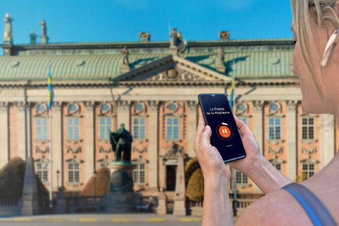 Stockholm Audio Guided Walking Tour 2h20 and 25 reviews - Start at Södra Blasieholmshamnen, then navigate on your own
