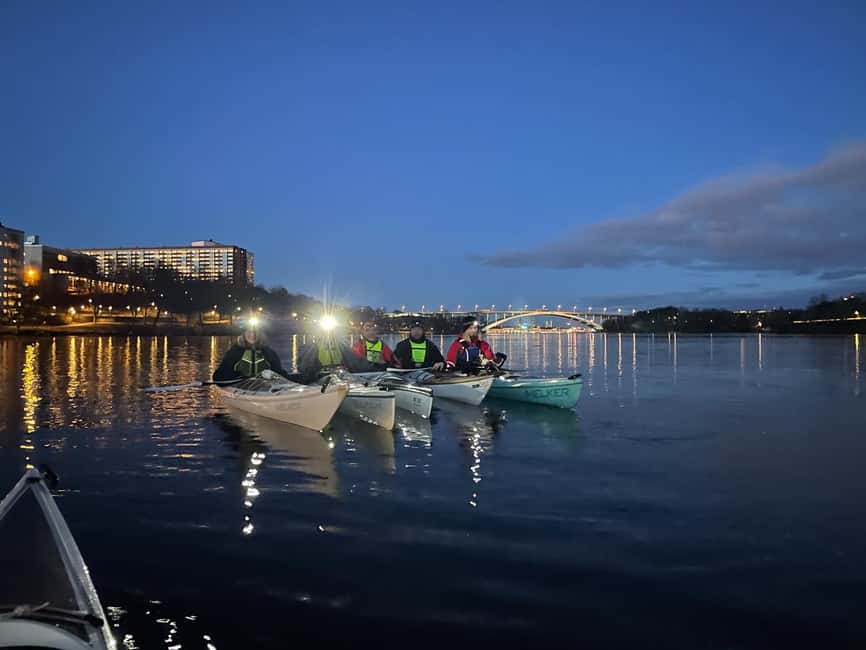 Stockholm by Night: Guided Winter Kayak Tour with Dry Suit - Practical Tips for a Smooth Night Paddle