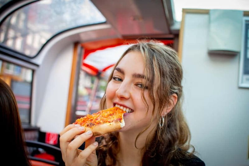 Stockholm: City Cruise with Fresh Pizza - Pizza on deck: how the included meal makes the cruise worth it