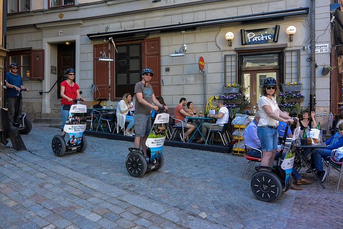 Stockholm City Segway Tour - Riddarholmen: a quick stop with historic context