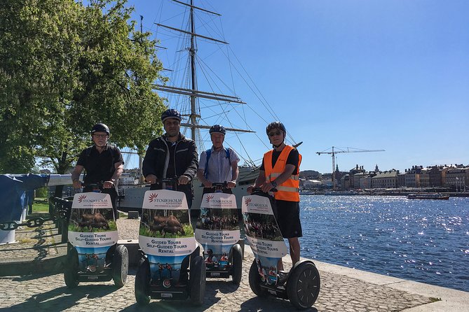 Stockholm City Segway Tour - Skeppsholmen ship island: the water break in the middle